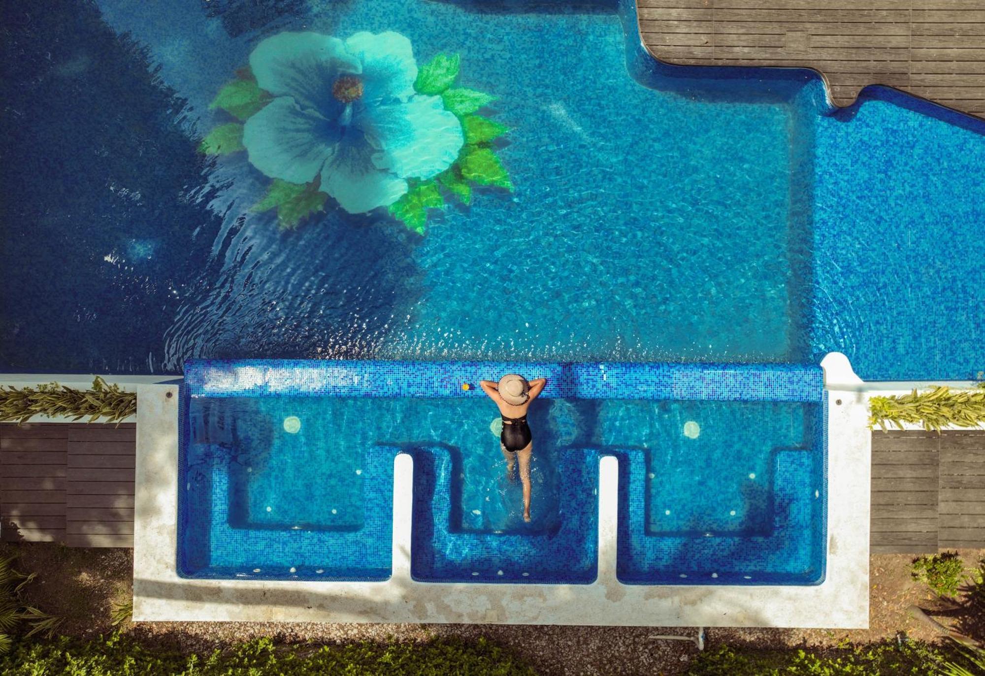Hotel Maya Tulipanes Palenque Exteriör bild